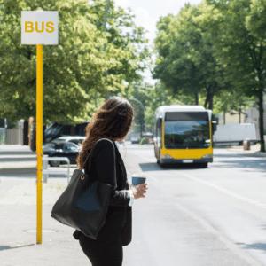 arret d'autobus