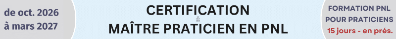 Maitre Praticien PNL Maitre Praticien PNL